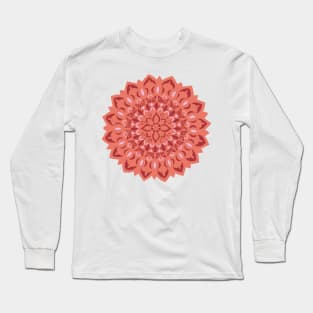 Flower Mandala - Blush Long Sleeve T-Shirt